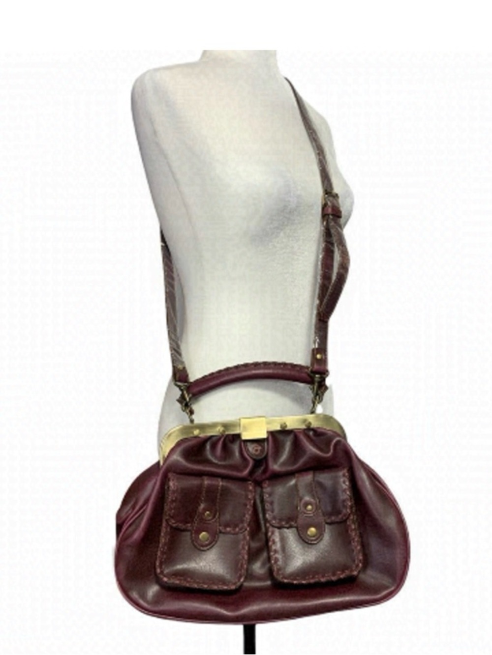 Rare Vintage MATT & NAT vegan leather bag